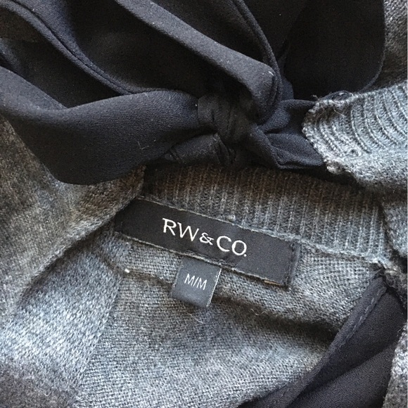 RW & co. Split Back Sweater - Picture 3 of 3